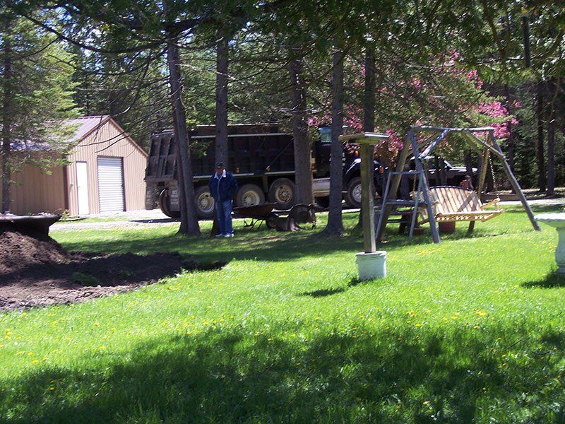 demolition site clearing