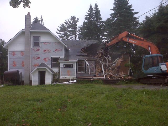residential demolition service