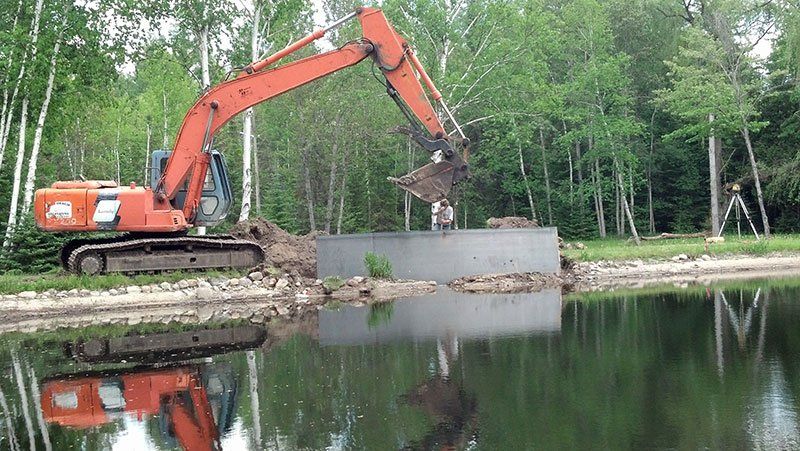 dike system building