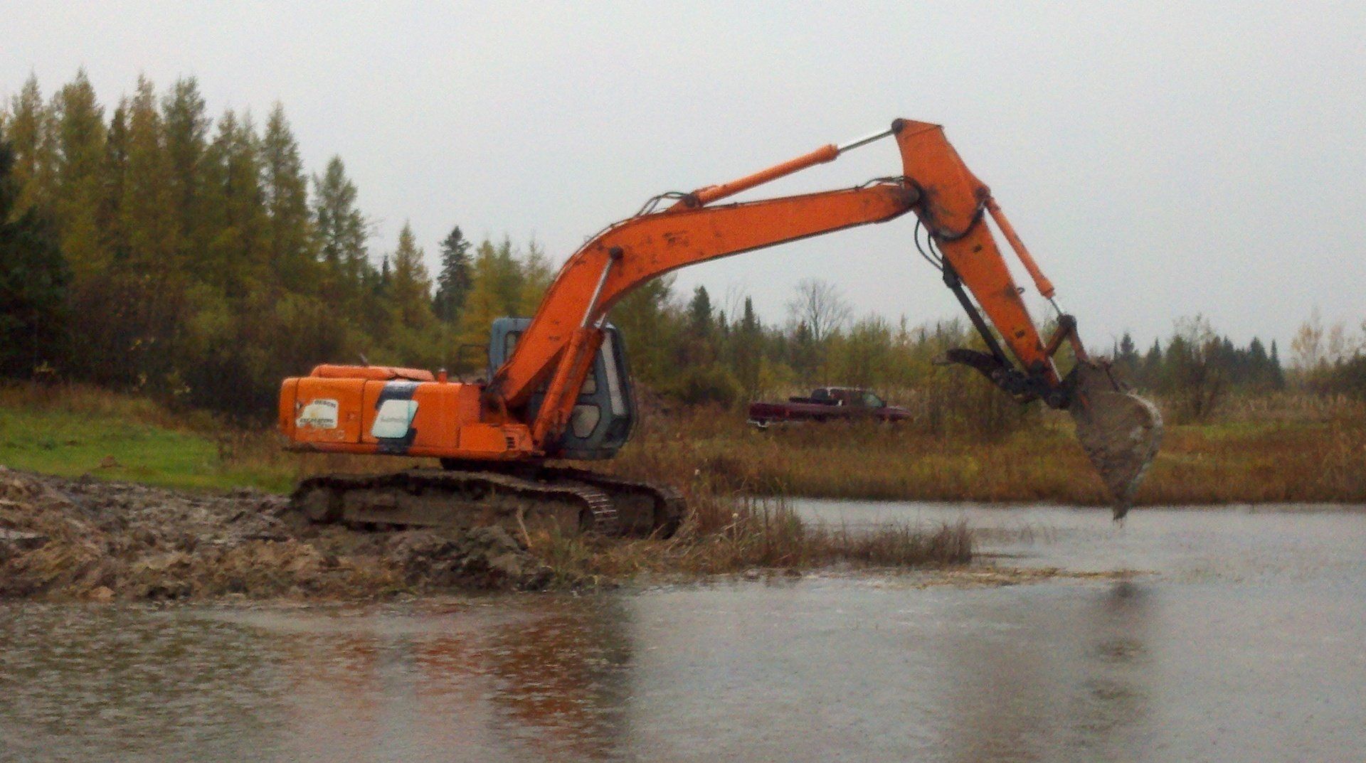 pond excavation