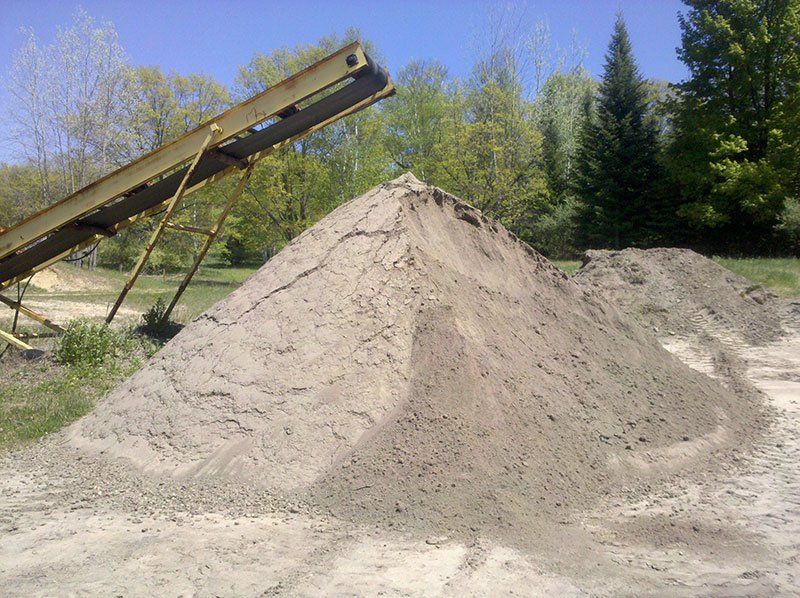 heavy-duty equipment for sand