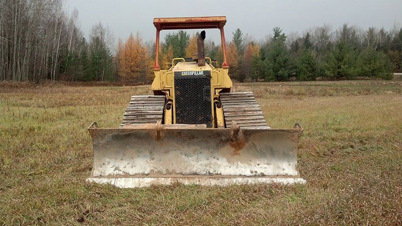 yellow heavy equipment
