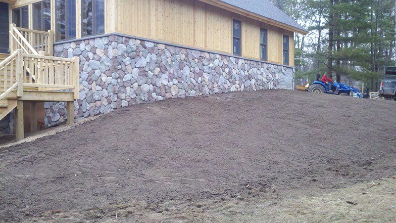 landscaping work