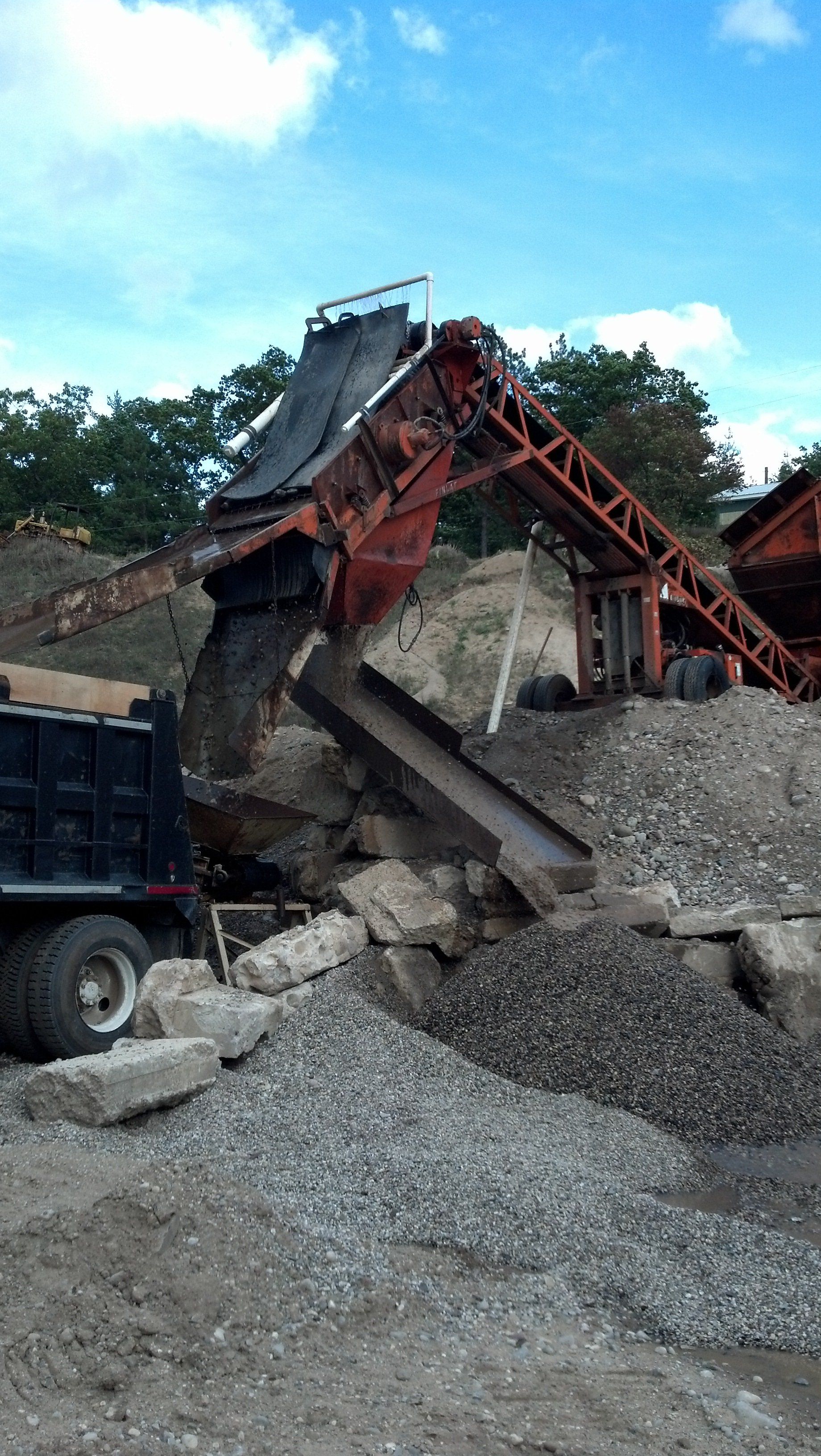 equipment moving ground