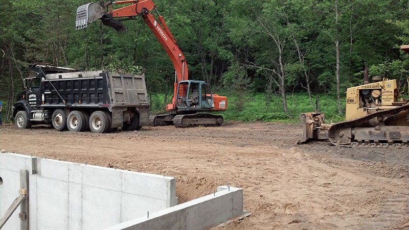 basement construction work