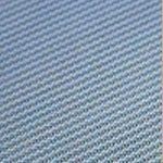 Light blue, woven mesh fabric in a diagonal pattern.