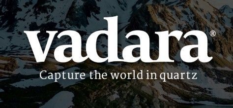 Vadara logo over a mountain range, with the tagline