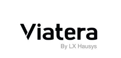 Viatera logo in black, with
