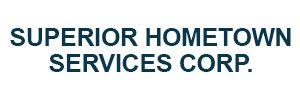 Superior Hometown Services Corp. logo in dark blue text on a white background