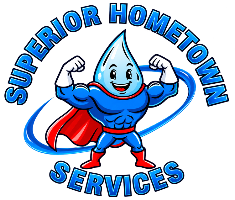 Superior Hometown Services Corp. logo in dark blue text on a white background