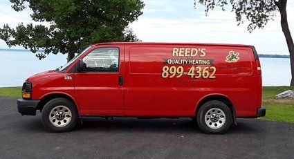 Reed's Quality Heating Van