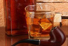 Liquor and pipe