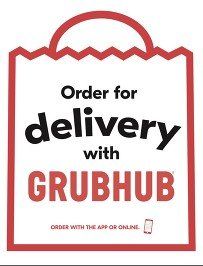 order of delivery with Grubhub