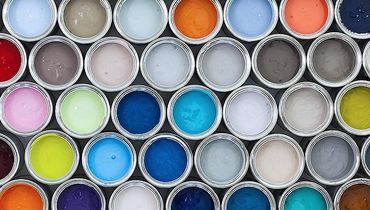 Variety of paint colors