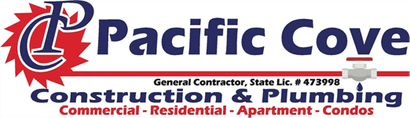 Pacific Cove Construction & Plumbing | Logo