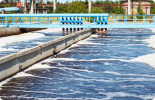Waste water disinfection