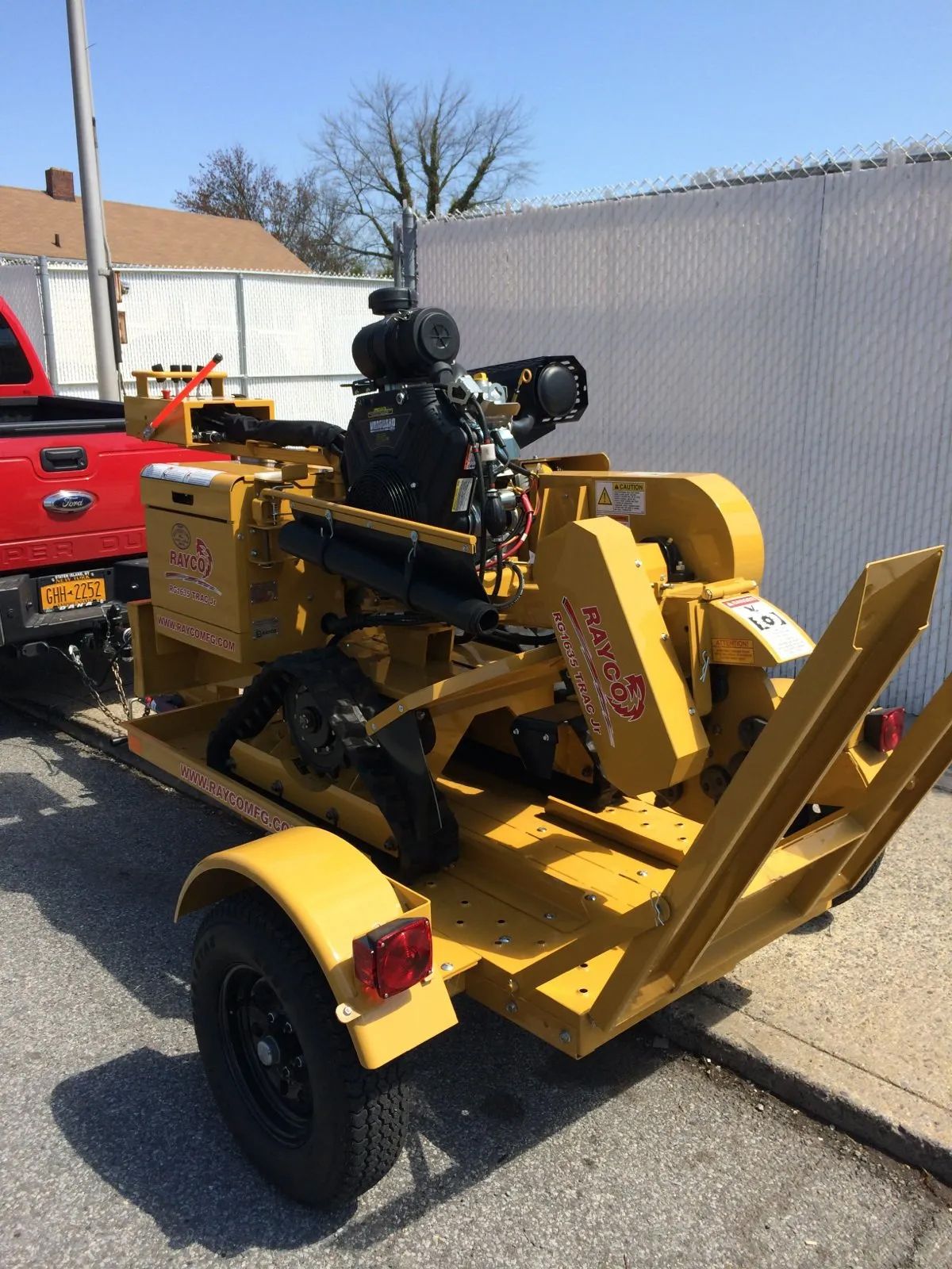 Land Clearing Tractor