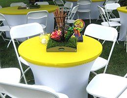 Table and chairs