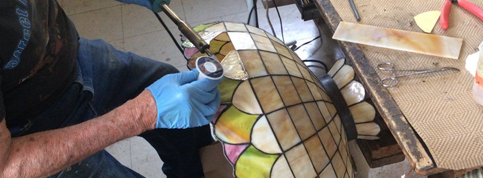 Stained Glass Repair | Stained Glass Lamp | Old Saybrook, CT