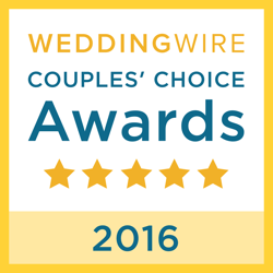 WeddingWire Couples' Choice Award 2016