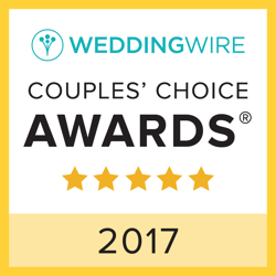 WeddingWire Couples' Choice Award 2017
