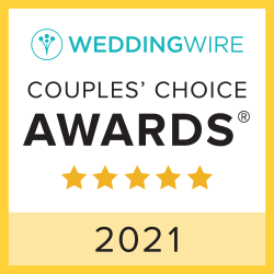 WeddingWire Couples' Choice Award 2021