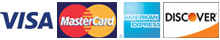 Visa MasterCard Amex Discover