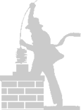 Chimney sweeping icon