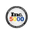 A logo for inc. 5000 , america 's fastest growing private companies.