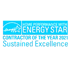Home performance with energy star contractor of the year 2021 sustained excellence