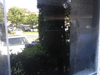 Hard water stain removal