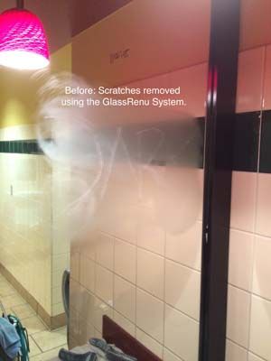 Before scratches removal