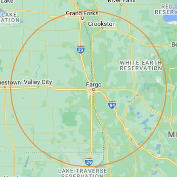 Earthwork Services Inc West Fargo ND map