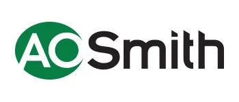 A. O. Smith logo: green circle with 