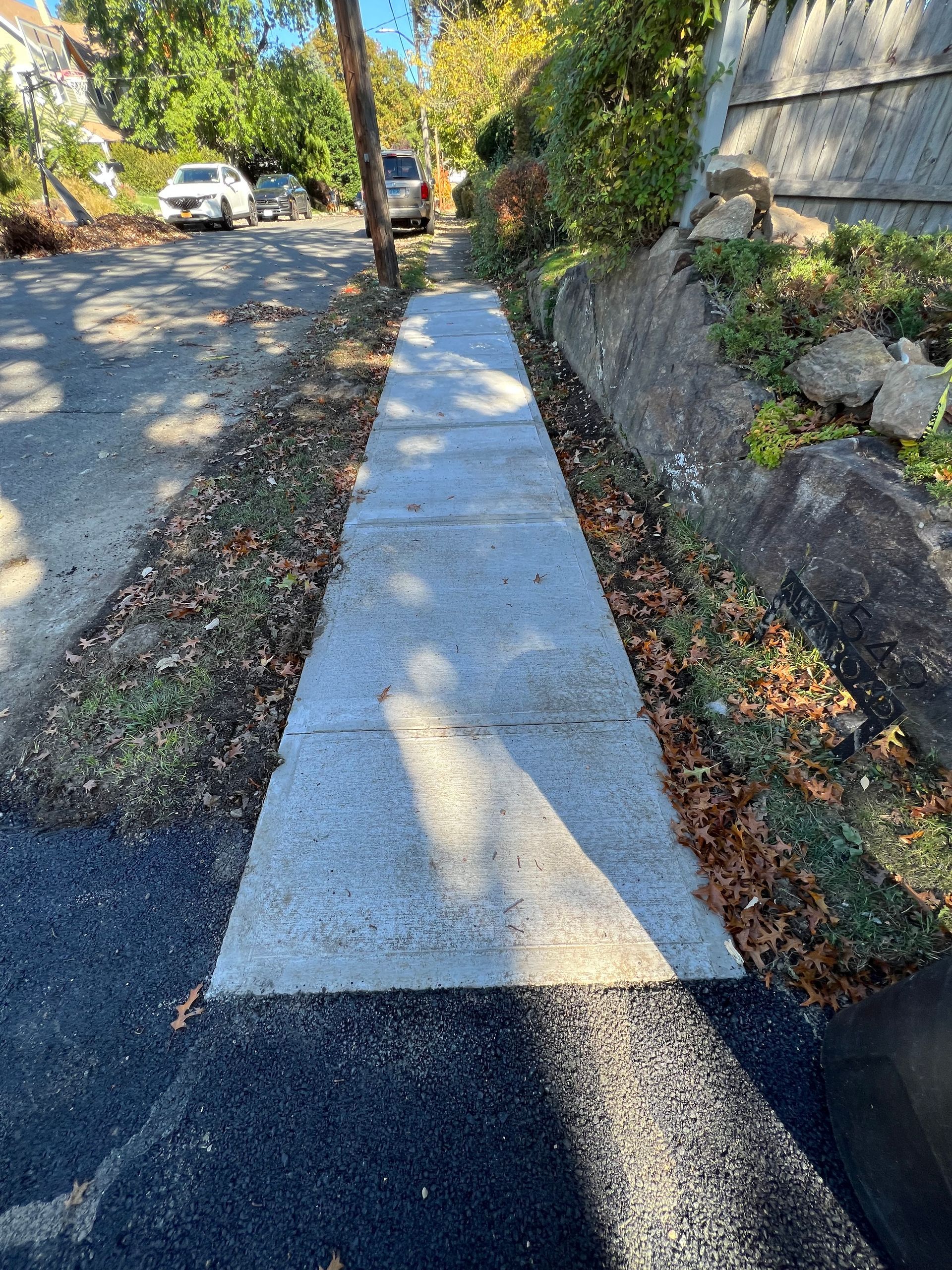 Asphalt Sidewalk