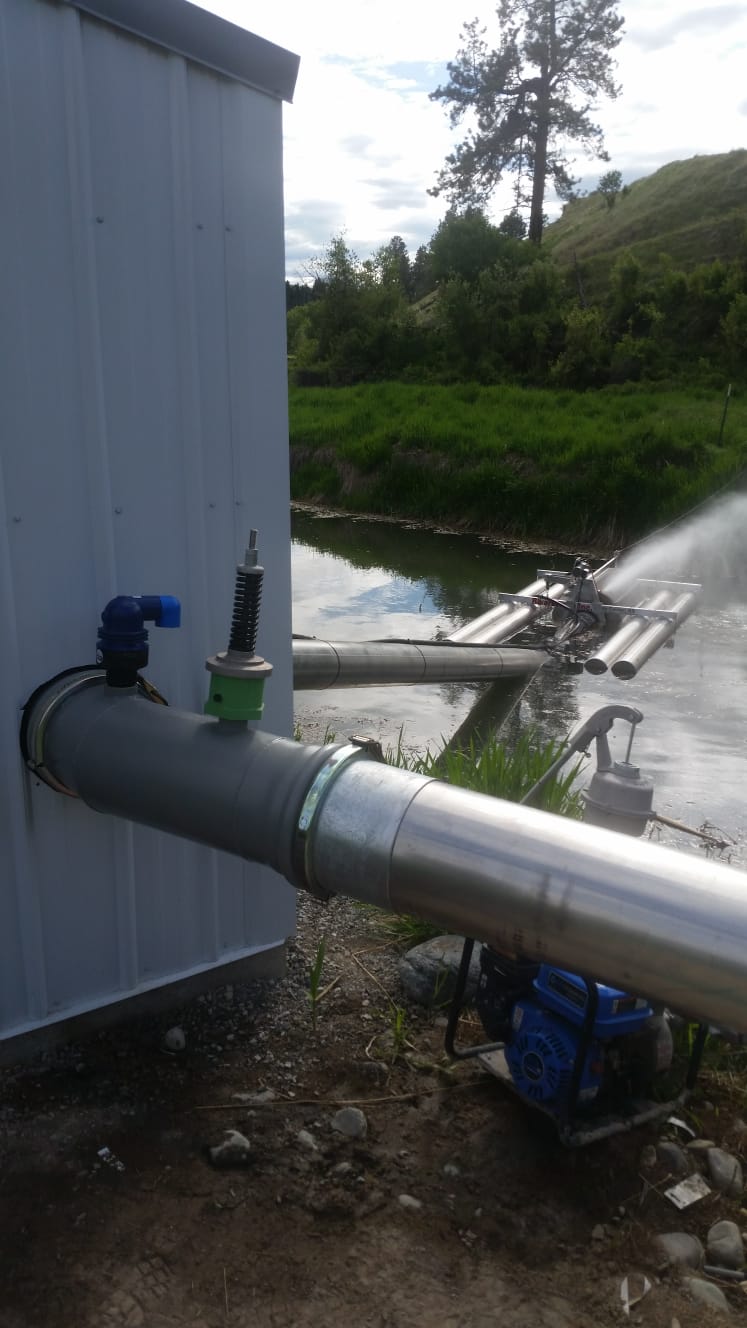 Irrigation system project