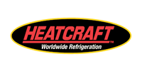 The logo for heatcraft worldwide refrigeration is on a white background.