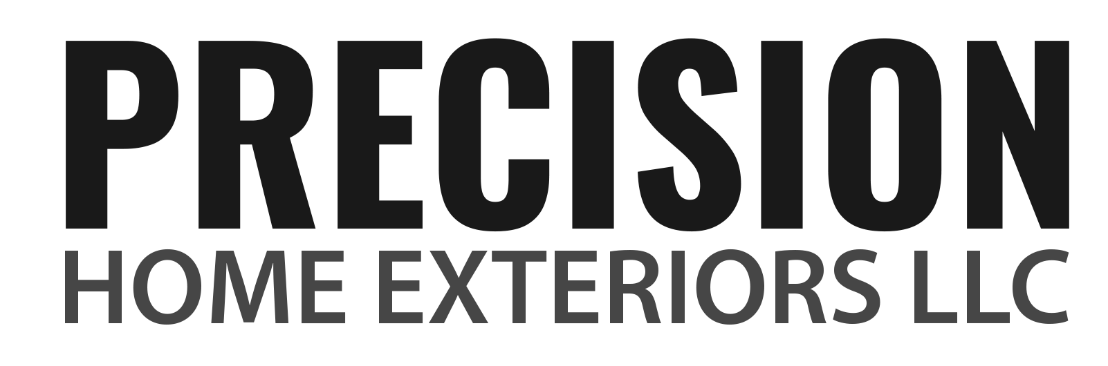 Precision Home Exteriors | Logo