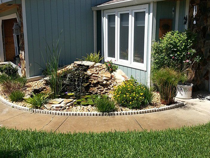 Outdoor landscaping