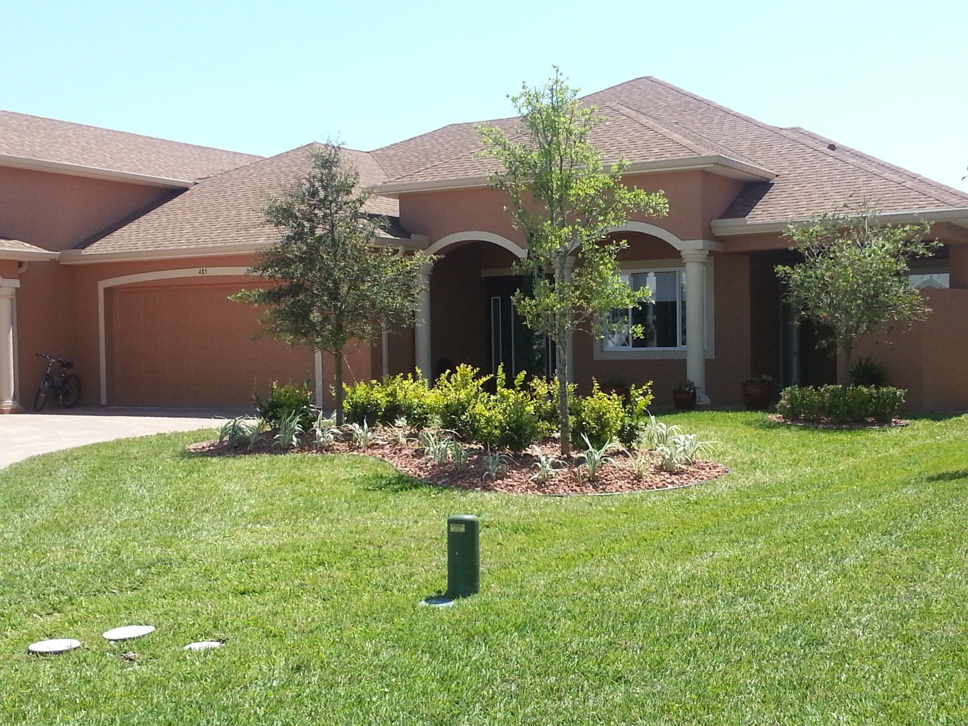 Front yard landscaping