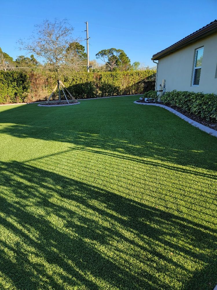 Green lawn