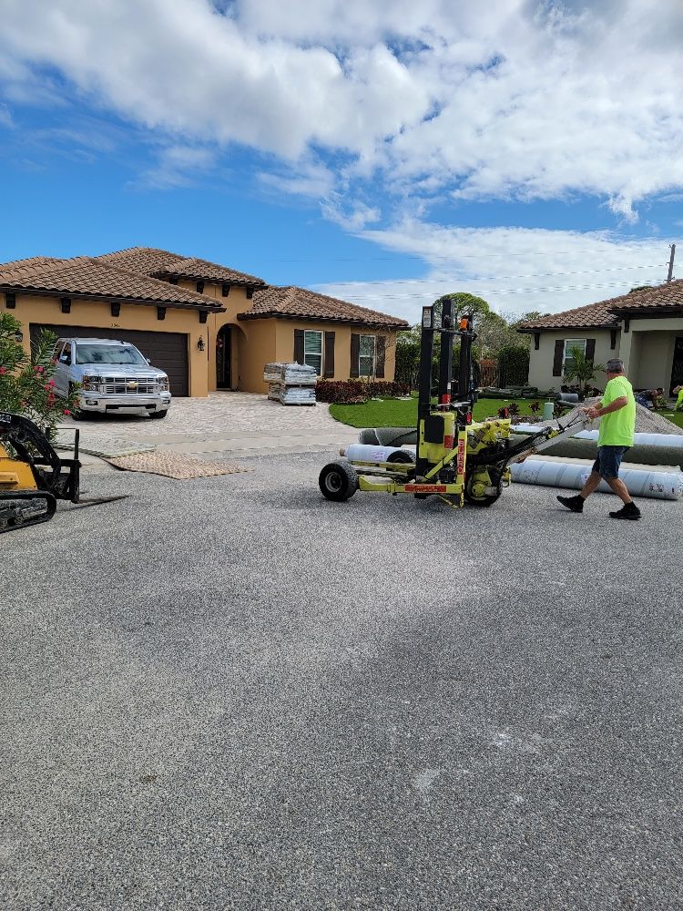 House with car in the garage