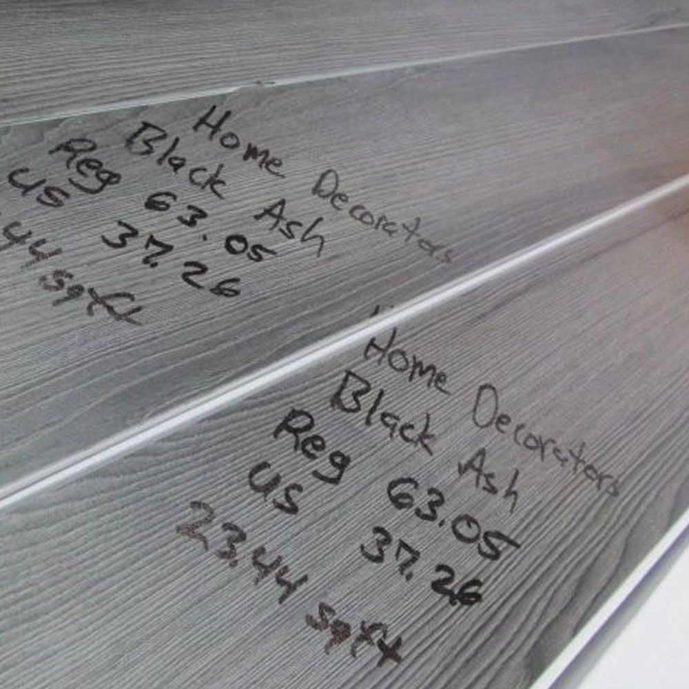 Home Decorators Black Ash 300651112 Waterproof Vinyl Plank Flooring w Pad