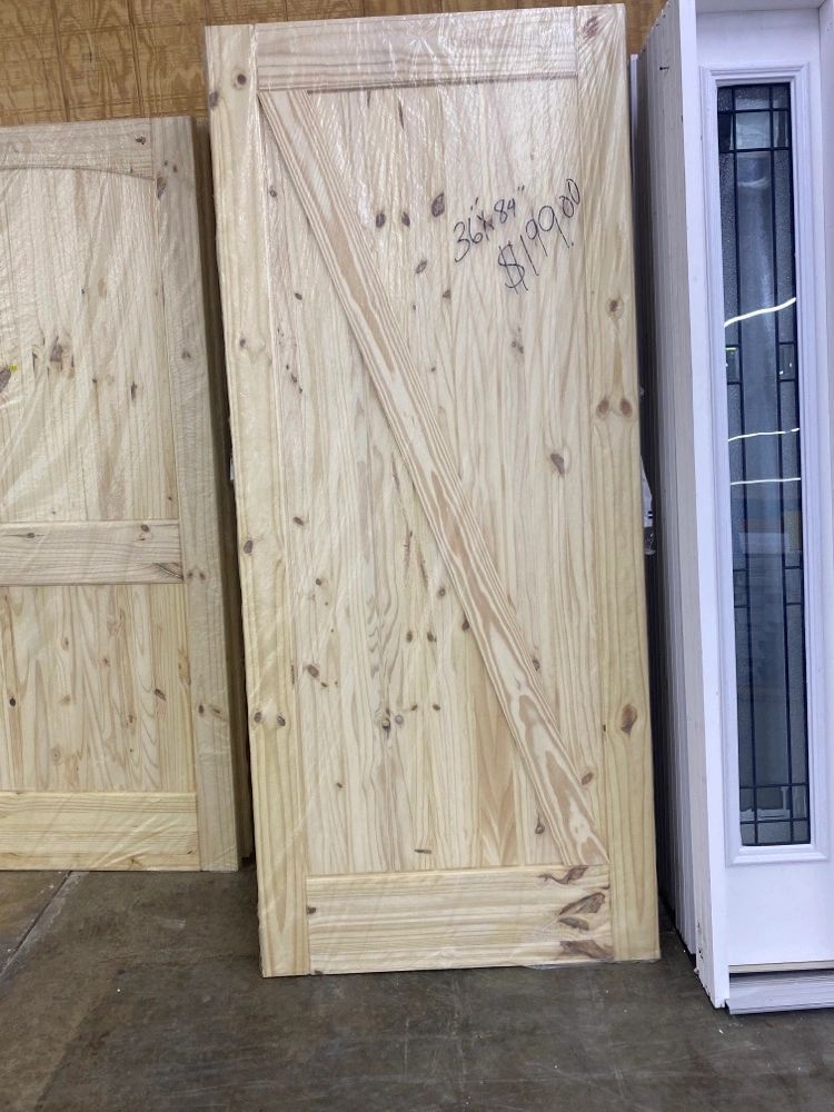 Solid Pine Barn Door