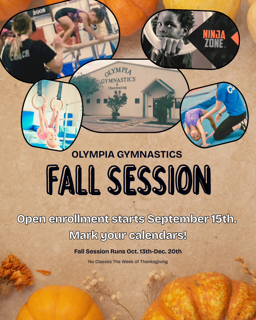 fall gymnastics classes