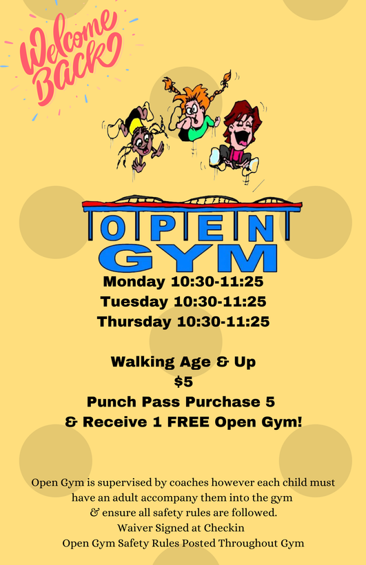 fall gymnastics classes