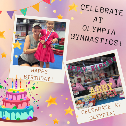 Gymnastics Birthday Party