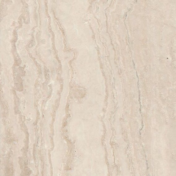 Close-up of light beige marble with soft wavy veining