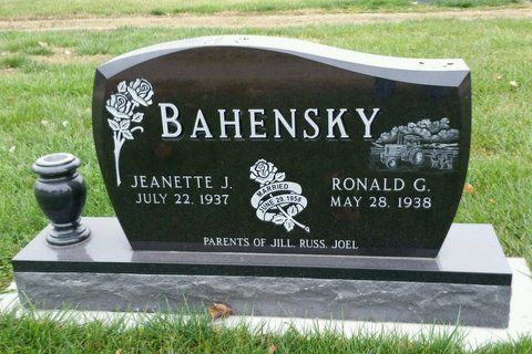 Companion headstone