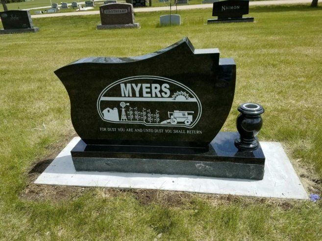 Companion headstone